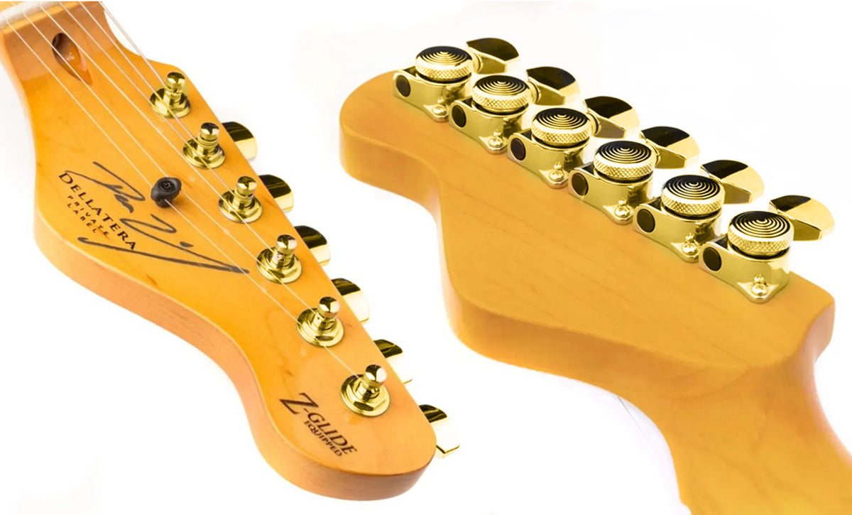 DELLATERA ATW DELUXE WITH PIEZO - ENGRAVED CANDY METALLIC PURPLE