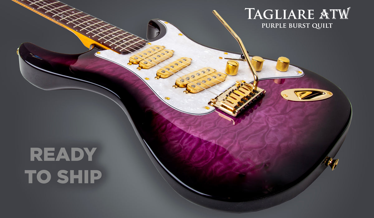 TAGLIARE ATW - PURPLE BURST QUILT - READY TO SHIP – DZPL