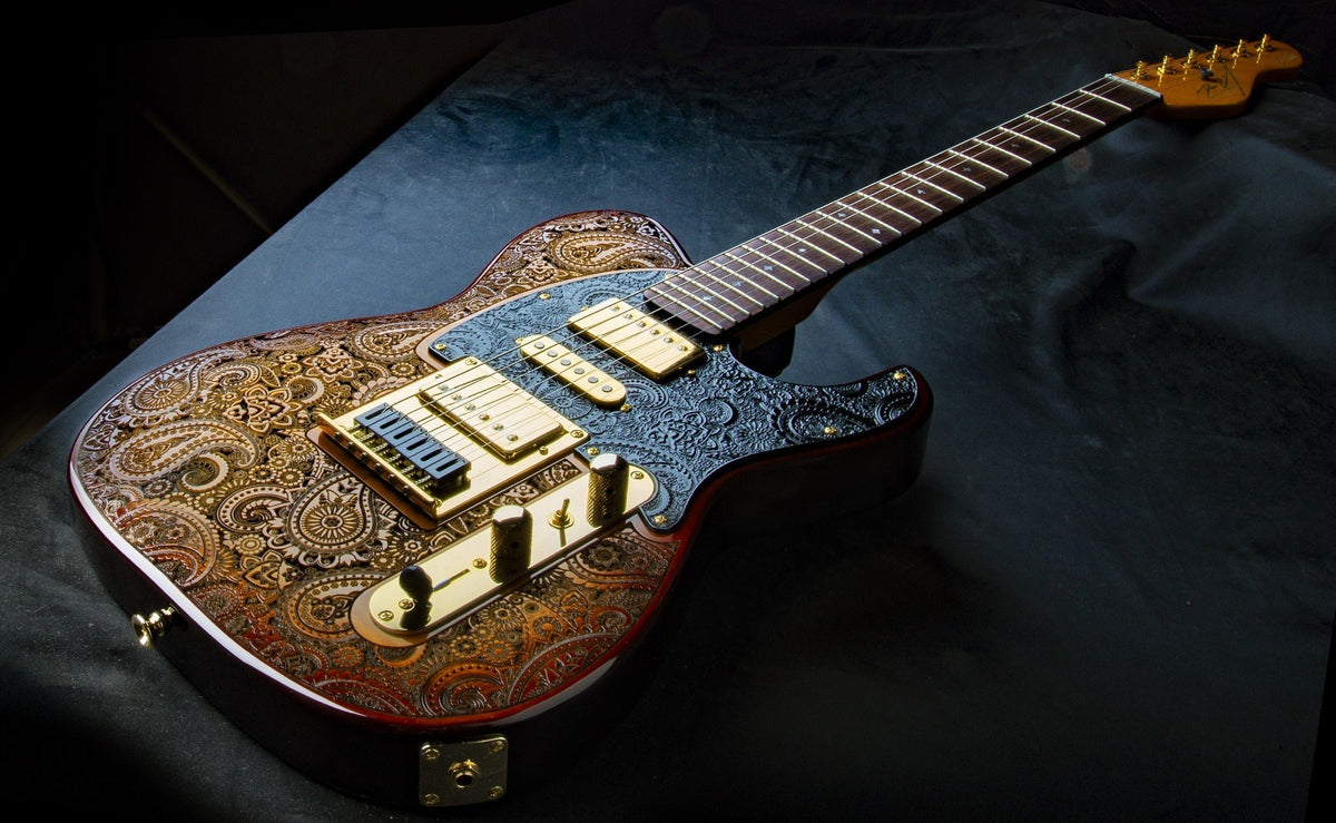 DELLATERA ATW ENGRAVED PAISLEY - SUNSET BURST – DZPL