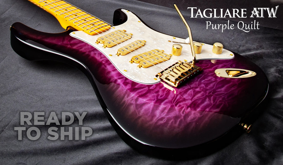 TAGLIARE ATW PURPLE BURST QUILT - READY TO SHIP – DZPL