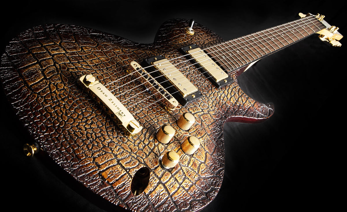 ギター Kingsley Watchman LAVOCE CROCSKIN – DZPL