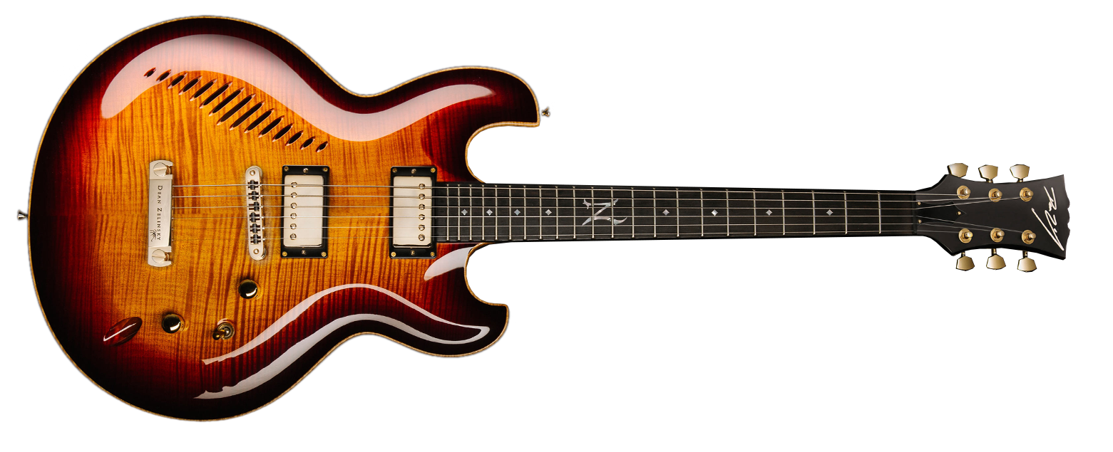 CUSTOM SHOP DELLATERA DELUXE - RED MAGMA BURST - READY TO SHIP – DZPL