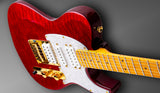 DELLATERA ATW -WINE QUILT - READY TO SHIP