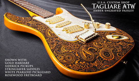 【レア】Dean Zelinsky Tagliare Tagliare Engraved Paisley – DZPL