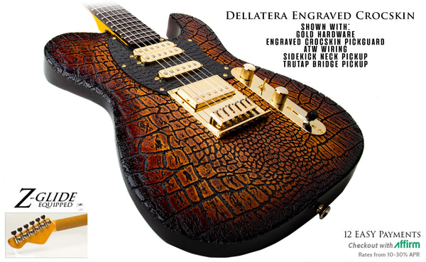 DELLATERA ATW ENGRAVED CROCSKIN – DZPL