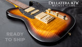 DELLATERA ATW - WALNUT BURST FLAME - READY TO SHIP