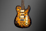 DELLATERA ATW CUSTOM WITH TREM - BLACK AMBER MAGMA - READY TO SHIP