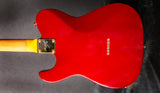 DELLATERA ENGRAVED PAISLEY - CANDY METALLIC RED - READY TO SHIP