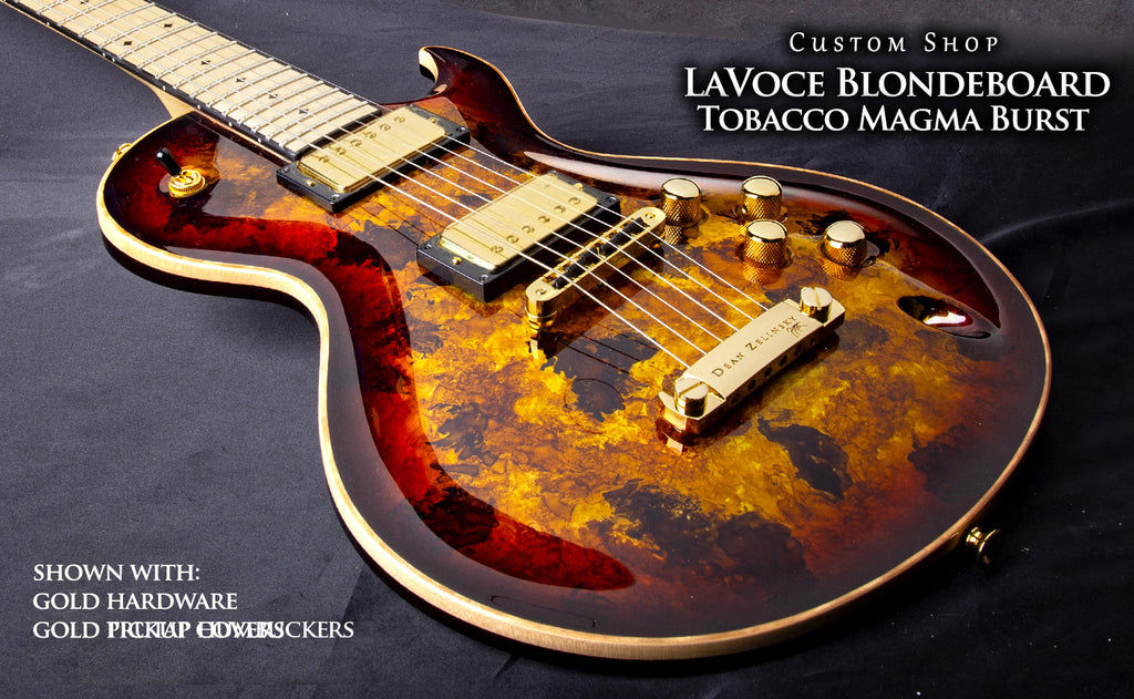 LaVoce Blondeboard Custom - Tobacco Magma Burst – DZPL