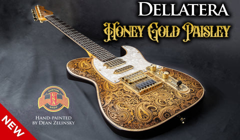 Dellatera Honey Gold Paisley