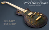 USA LAVOCE BLONDEBOARD - ENGRAVED CROCSKIN - READY TO SHIP