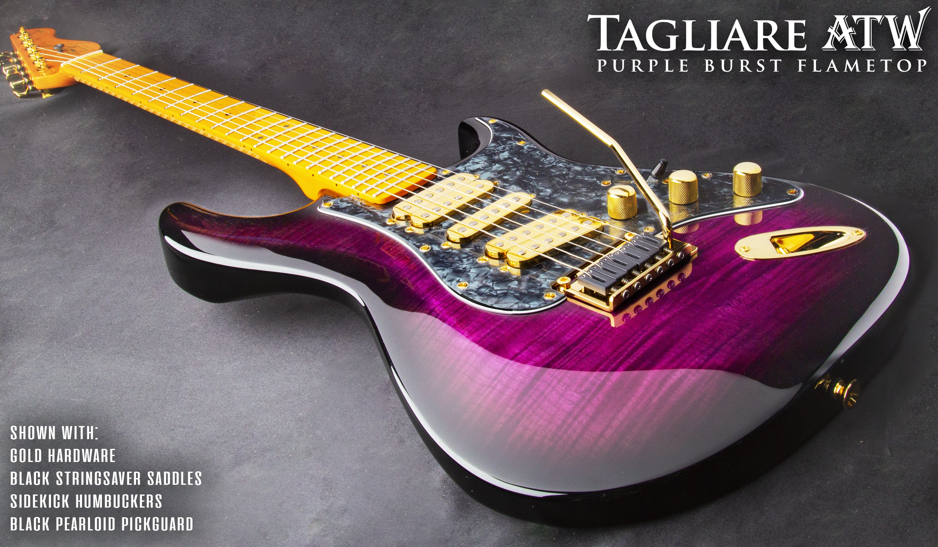 2024新入荷 producttplflamepurpletagliarer ギター