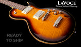 LaVOCE ROSEWOOD - TOBACCO SUNBURST FLAME - READY TO SHIP