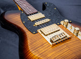 DELLATERA ATW - WALNUT BURST FLAME - READY TO SHIP