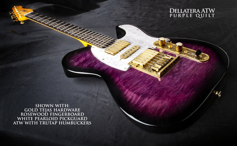 DELLATERA PURPLE BURST QUILT ATW - READY TO SHIP