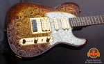 DELLATERA ATW ENGRAVED PAISLEY - SUNSET BURST