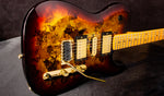 DELLATERA ATW TREMOLO - TOBACCO MAGMA BURST - READY TO SHIP