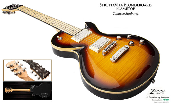 【希少】DEAN ZELINSKY Strettavita レッド　木目 STRETTAVITA CUSTOM FLAME – DZPL