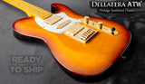 DELLATERA ATW - VINTAGE SUNBURST FLAMETOP - READY TO SHIP