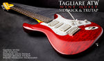 TAGLIARE ATW WINE QUILT - READY TO SHIP