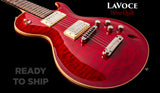 LaVOCE ROSEWOOD - WINE QUILT - READY TO SHIP