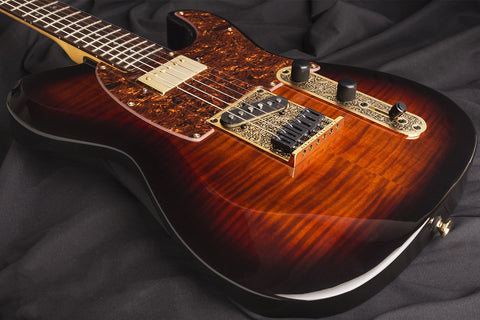 DELLATERA CUSTOM WALNUT Flame Gold Hardware Preconfigured